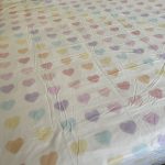 Drap plat imprimé Mon Coeur d’Arc en Ciel