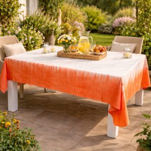 Nappe de table Thioup Nubia Orange ref 028
