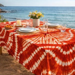 Nappe de table Thioup Orange réf 012
