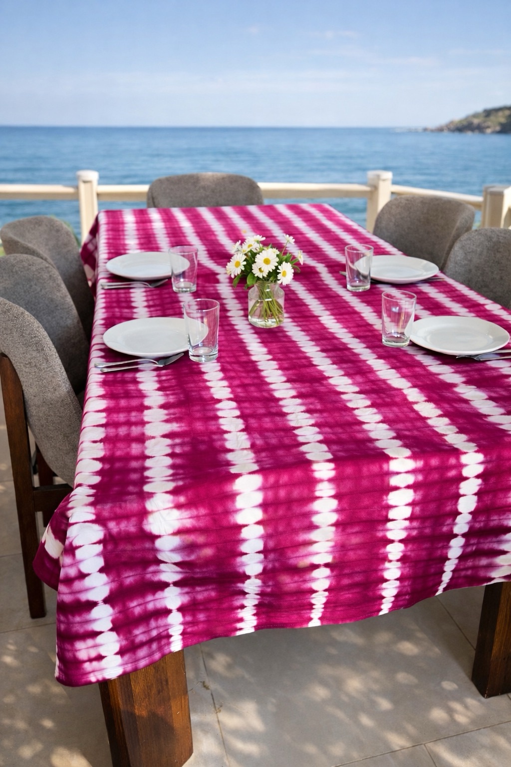 Nappe de table Thioup Rose Fushia ref 008