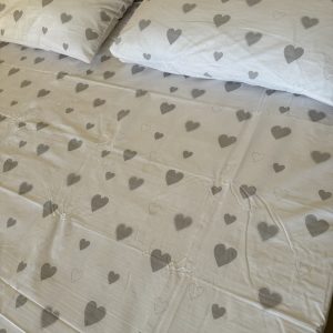 Drap cœurs réf 02
