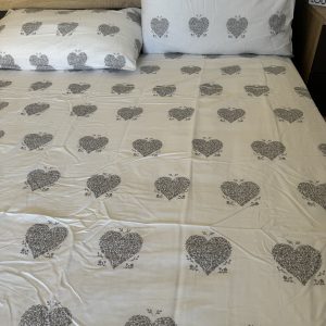 Drap Coeurs réf 01
