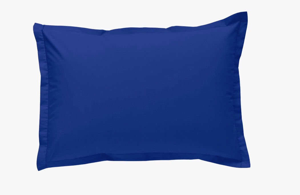 Taies d’oreillers Bleu Roi 50cm x 70